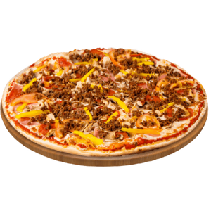 Pizza à la viande hachée