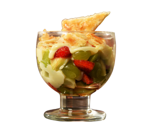Salade de Fruits Sauce Avocat