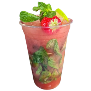 Mojito à la fraise