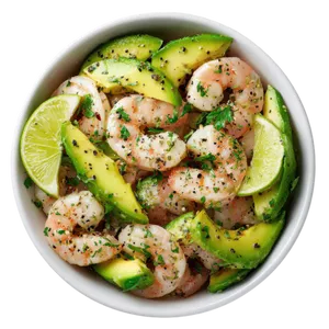 Salade crevettes & avocat