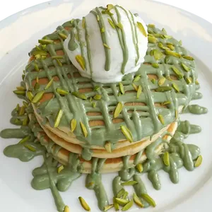 Pancake à la pistache
