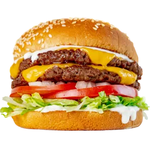 Double cheeseburger