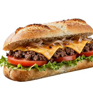Sandwich à la viande hachée