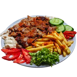 Assiette fajitas viande