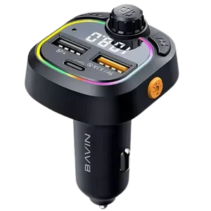 Chargeur voiture FM Bluetooth BAVIN
