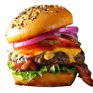 Burger barbecue