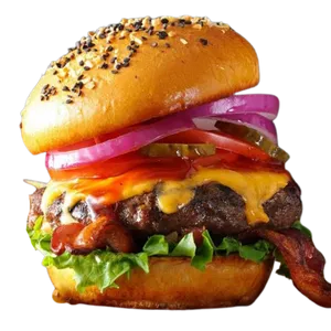 Burger barbecue