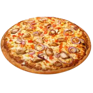 Pizza Poulet aux Légumes