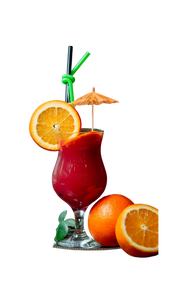 Cocktail Fruit Rouge Orange