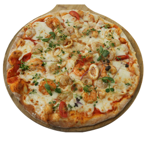 Pizza aux fruits de mer