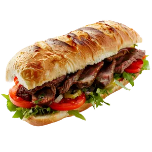 Baguette farcie à la viande