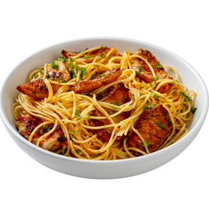 Spaghetti au poulet
