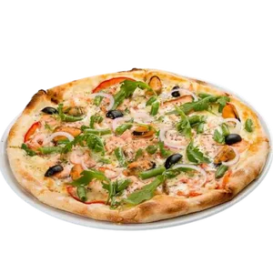 Pizza aux calamars