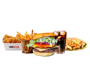 Menu Solo Bigcheese Burger
