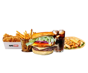 Menu Solo Bigcheese Burger