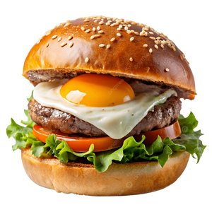 Burger à l’œuf