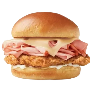 Burger cordon bleu