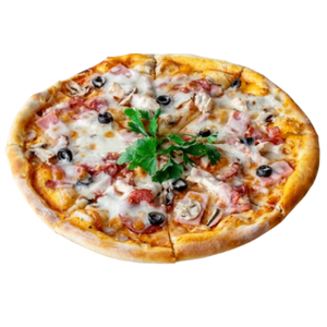 Pizza au jambon