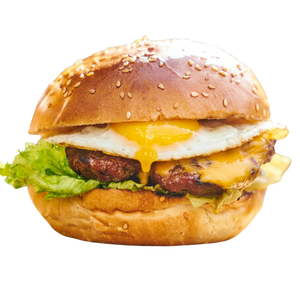 Burger au fromage & œuf