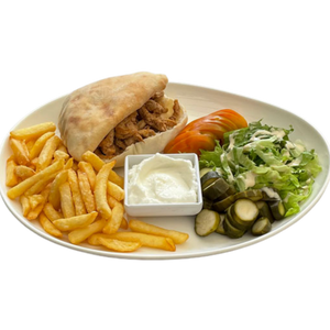 Assiette shawarma poulet