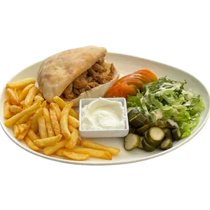 Plat Chawarma Poulet