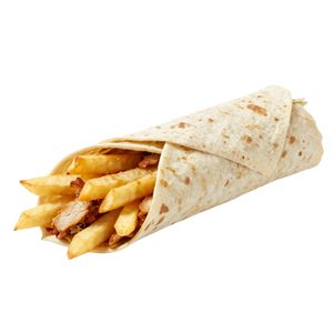 Frites au shawarma