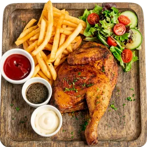 Demi poulet