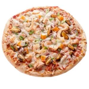 Pizza aux fruits de mer