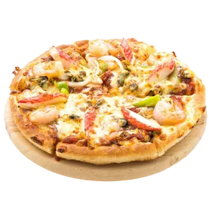 Pizza aux fruits de mer