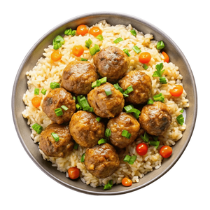 Riz aux Boulettes